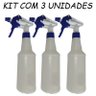 Kit 3 Pulverizadores Borrifador Profissional 500 Ml Spray - 1