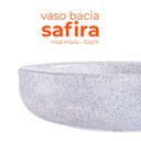 Ver imagem 2 de Vaso Bacia Safira Mármore 10 Terrano