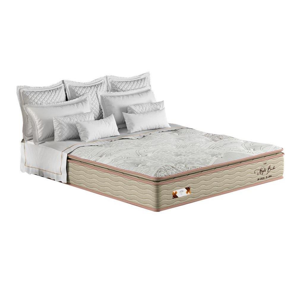 Colchão Queen Molas Ensacadas MasterPocket Night Bambu Pillow Top