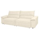 Ver imagem 2 de Sofá Retrátil e Reclinável 3 Lugares Molas Ensacadas 200cm Veludo Malta