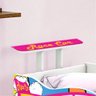 Cama de Carro Infantil Raio Rosa - 5