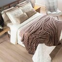 Ver imagem 4 de Cobertor Queen Fluffy Manta Flannel Ultrasoft - Cappuccino