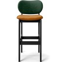 Ver imagem 6 de Kit 5 Banquetas Alta Bar Cozinha Jantar Betta L02 Preto Couríssimo Whisky Facto Verde - Lyam Decor
