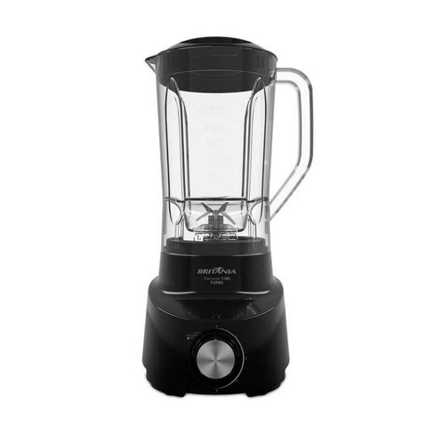 Liquidificador 1100w 2,6 Litros Diamante Preto 127v Britânia