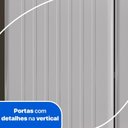 Ver imagem 4 de Cozinha Compacta Aço 3 Peças com Armário para Forno-micro-ondas Multimóveis Cr20367 Branco