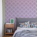 Ver imagem 2 de Papel de Parede Arabesco Tom Roxo Gh Papel de Parede 3,5m