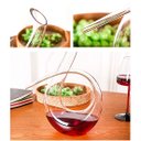 Ver mais imagens de Decanter de Vinho Premium Design Chifre Retorcido - 1400ml Vitino Decanter de Vinho formato U