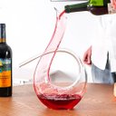 Ver imagem 7 de Decanter de Vinho Premium Design Chifre Retorcido - 1400ml Vitino Decanter de Vinho formato U