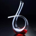 Ver imagem 6 de Decanter de Vinho Premium Design Chifre Retorcido - 1400ml Vitino Decanter de Vinho formato U