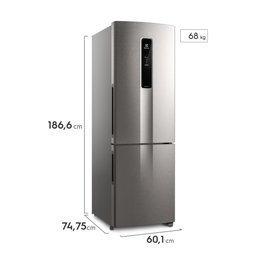 REFRIG 2P DB44S 400L FF 220V INOX UN - UNICA - 6 REFRIG 2P DB44S 400L FF 220V INOX UN - UNICA - 6