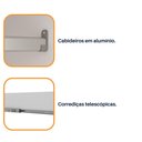 Ver imagem 7 de Guarda Roupa Solteiro 2 Portas 6 Gavetas C/ Espelho e Pés Chicago Tcil Móveis Guarda Roupa Solteiro