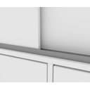 Ver imagem 3 de Guarda Roupa Solteiro 2 Portas 6 Gavetas C/ Espelho e Pés Chicago Tcil Móveis Guarda Roupa Solteiro