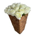 Ver imagem 4 de Kit 18 Flores Artificiais Brancas Decorativas para Casa e Festas