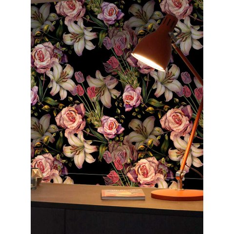 Papel de Parede Floral Mod - 499-60x300cm
