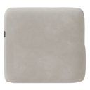 Ver imagem 6 de Poltrona para Sala de Estar Decorativa Quadrada Maggie K04 Veludo Bege - Mpozenato