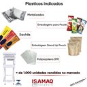 Ver imagem 5 de Seladora para Embalagem Aluminizada com 2 Datas Recravada Pedal 30cm