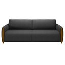 Ver imagem 6 de Conjunto Sofá 3 Lugares 223cm e Poltrona 98cm Amaranto M22 Pu Preto - Mpozenato