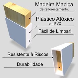Cama Infantil com Grade Bia sem Colchao Maray - 4