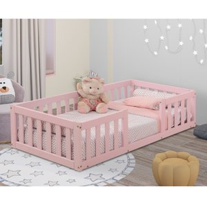 Cama Infantil com Grade Bia sem Colchao Maray