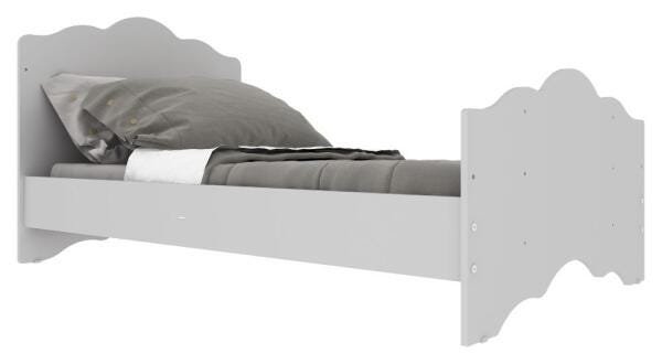 Berço Nuvem com Grade PVC Branco para Colchão 130x70cm Ref. 0536Pa - 8