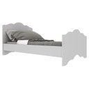 Ver mais imagens de Berço Nuvem com Grade PVC Branco para Colchão 130x70cm Ref. 0536Pa