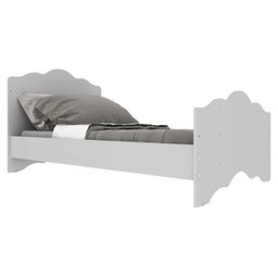 Berço Nuvem com Grade PVC Branco para Colchão 130x70cm Ref. 0536Pa - 8