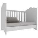 Ver imagem 6 de Berço Nuvem com Grade PVC Branco para Colchão 130x70cm Ref. 0536Pa