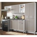 Ver imagem 1 de Cozinha Compacta xangai 9 Portas Multimóveis Br/Laca Fumê