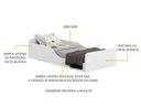 Ver imagem 4 de Cama Montessoriana Multimóveis 100% MDF para Colchão 150x70cm Branca