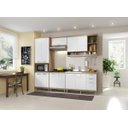 Ver imagem 4 de Cozinha Completa Multimóveis com 5 peças Sicília 5808 Argila/Branco