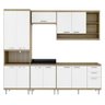Cozinha Completa Multimóveis com 5 peças Sicília 5808 Argila/Branco - 2
