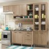 Cozinha Completa Multimóveis com 5 peças Sicília 5816 Argila/Argila - 1