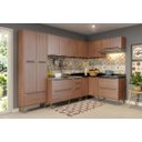 Ver imagem 4 de Cozinha Completa Multimóveis com 6 peças Calábria 5462 Nogueira