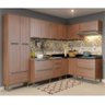 Cozinha Completa Multimóveis com 6 peças Calábria 5462 Nogueira - 1