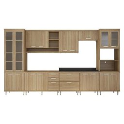 Cozinha Completa Multimóveis com 8 peças Sicília 5806 Argila/Argila - 2