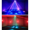 Luz de Palco Moving Head 150w Rgb Dmx Led Mini Moving Dj 22 Canais Show Palco Banda Evento Festa Las - 3
