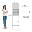 Ver imagem 3 de Armário para Banheiro com 2 Portas Multimóveis
