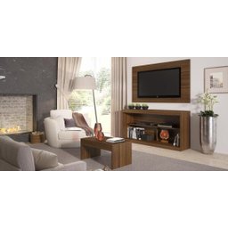 Rack c/Painel TV até 47 Pol Mesa Centro Inovare Multimóveis Duna Acetinado Texturizado - 5 Rack c/Painel TV até 47 Pol Mesa Centro Inovare Multimóveis Duna Acetinado Texturizado - 5