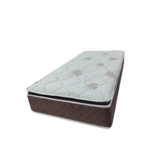 Colchão Solteiro Atria Plus Semi Ortopédico com Espuma D33 e D29 Soft 0,88x1,88x0,24 Marrom