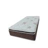 Colchão Solteiro Atria Plus Semi Ortopédico com Espuma D33 e D29 Soft 0,88x1,88x0,24 Marrom - 1