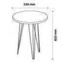 Ver imagem 3 de Mesa Lateral Evolution Patrimar Móveis
