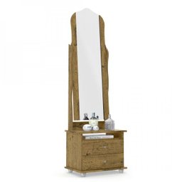 Toucador 2 Gavetas com Espelho Magic New Patrimar Móveis - 2