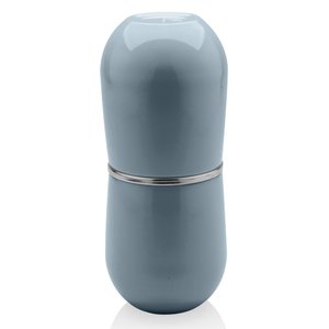 Porta Escova Dente com Tampa Azul Glacial ou Peb724azgf