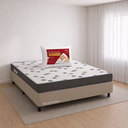 Ver imagem 3 de Colchão Casal Ortobom Light D33 138x188x20 + 2 Travesseiros