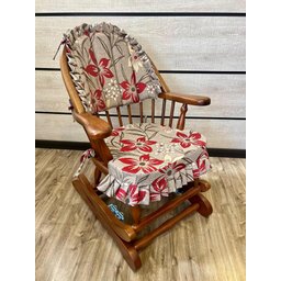 Cadeira de Balanço Chenile Bali 90/40 X 60 X 50 - Moveis de Gramado - 1