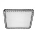 Ver imagem 1 de Plafon de Sobrepor Led 6000k 24w Bivolt 40x40x7,5cm Branco - Sindora Iluminação Dcx00331