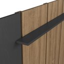 Ver imagem 5 de Home Rack e Painel para Tv até 75 Polegadas com Iluminação Led Ravenna Grafite