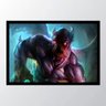 Quadro com moldura night stalker dota art_002 - 1