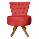 Ver imagem 2 de Kit Maca Estética Reta Capitonê com Mocho e Escadinha 80 Cm Vermelho Slk Decor