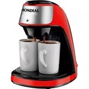 Ver imagem 1 de Cafeteira Mondial 500W Faz 2 Xicaras 240ml Luxxred 110V